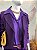 Conjunto Terno Alfaiataria Roxo Feminino TAM M - Imagem 8