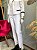Conjunto Alfaiataria Branco Risca de Giz TAM- 40 - Imagem 10