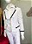 Conjunto Alfaiataria Branco Risca de Giz TAM- 40 - Imagem 16
