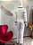 Conjunto Alfaiataria Branco Risca de Giz TAM- 40 - Imagem 18