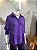 Camisa  Transparente na Cor Lavanda TAM G - Imagem 2