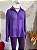 Camisa  Transparente na Cor Lavanda TAM G - Imagem 8