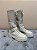 Bota Tratorada Off-White Cano Longo - - Imagem 1