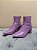Bota Roxa Material em Croco - 37 - Imagem 4
