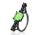 ANEL GLOW QUADRADO - RÓDIO NEGRO - VERDE - Imagem 1