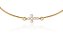 PULSEIRA CRUZ COM PÉROLAS  - DOURADO - Imagem 2