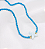 Choker Cristais Azul com Estrela do Mar em Resina - Imagem 2