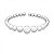 PULSEIRA MIX BOLAS G -  RÓDIO BRANCO - Imagem 1