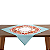 Toalha Centro de Mesa Clean Amora  Limpa Fácil 78 x 78cm - Imagem 2