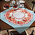 Toalha Centro de Mesa Clean Amora  Limpa Fácil 78 x 78cm - Imagem 1