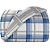 Edredom Queen Teka Diamante Tartan - Imagem 1