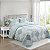 Colcha Bouti King Teka Patchwork + 2 Portas Travesseiros - 3 peças - Imagem 1