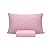 Jogo de Cama Solteiro NC Home Ilhabela Rosa 2 peças - Imagem 1