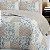 Colcha Bouti Queen NC Home Azul Vintage + 2 Porta Travesseiros - 3 peças - Imagem 2