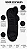 DUPLICADO - RUNNING TECH CUSHION CURTA ( Branca )- Meia compressiva de corrida com amortecimento - Imagem 1