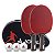 Mesa Oficial JOOLA RAPID PLAY 18mm + 1 Conjunto de raquetes de tênis de mesa Duo Set Pro (2 raquetes e 3 bolas) + Capa para mesa de Tênis de Mesa - Imagem 4