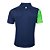 Camisa Polo JOOLA Ace Azul/Verde - Imagem 2