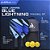 Kit de Pickleball JOOLA Ben Johns Blue Lightning (2 Raquetes, 4 Bolas E 1 Bolsa) - Imagem 3