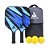 Kit de Pickleball JOOLA Ben Johns Blue Lightning (2 Raquetes, 4 Bolas E 1 Bolsa) - Imagem 1