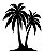 Adesivo de Parede Floral Árvore Palmeira - Imagem 1