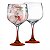 Taça de Gin Vidro com 2 Peças Vermelho 615ml - Imagem 3