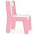 Cadeira Infantil de Madeira MDF Rosa Junges - Imagem 8