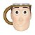 Caneca de Resina e Alumínio 3D Xerife Woody Toy Story 250 ml na Caixa - Imagem 1