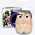 Caneca de Resina e Alumínio 3D Buzz  Lightyear Toy Story 250 ml na Caixa - Imagem 1