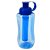 Garrafa de água Squeeze com Tubo de Gelo em Plástico Rosa e Azul 600ml Academia - Imagem 2