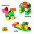 Blocos de Montar Infantil 84 peças Super Blocos Brinquedo Educativo Paki Toys - Imagem 4
