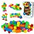 Blocos de Montar Infantil 84 peças Super Blocos Brinquedo Educativo Paki Toys - Imagem 1