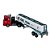Caminhão Tanque de Carga Controle Remoto Brinquedo com Luz Bateria e Carregador USB - Imagem 2