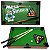 Jogo Mini Mesa de Bilhar Sinuca Compacta em Madeira Snooker com 2 Tacos 9cmx31cmx51cm - Imagem 3
