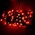 Pisca Pisca Árvore de Natal Cor Vermelha E Fio Verde 100 Lâmpadas de LED 127V Cabo de 8m - Imagem 2