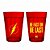 Jogo 2 Copos Americanos Prime Flash Vermelho 190ml Luva com Caixa - Imagem 2