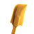 Espátula pão Duro Grande de Plástico Raspa Sabores 27cm Amarelo - Imagem 3