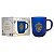 Presente Harry Potter Caneca de Vidro 300ml casa Corvinal - Imagem 1