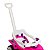 Carrinho de Passeio Infantil Quadriciclo Rosa com Proteção e Empurrador até 25 KG - Imagem 3