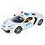 Carrinho de Policia Controle Remoto Com Luz e Som 1:14 Art Brink Brinquedo - Imagem 3