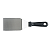 Espátula Curva Profissional Inox Grande Chapeiro Lanches 29,5 x 12cm Weck - Imagem 1