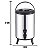 Botijão Térmico Inox Weck Galão 6L Conserva Bebidas Quente e Frio - Imagem 4