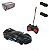 Carrinho de Controle Remoto Turbo Preto 1:18 4 Funções Top - Imagem 2