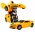 Carrinho de Controle Remoto Transforma em Robô Transformers 1:18 Brinquedo - Imagem 1