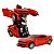 Carro de Controle Remoto Camaro Vermelho Transforma em Robô Transformers 1:18 Brinquedo - Imagem 3