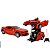 Carro de Controle Remoto Camaro Vermelho Transforma em Robô Transformers 1:18 Brinquedo - Imagem 2