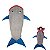 Cobertor Infantil Tubarão Cinza - Imagem 2