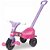 Motoca Infantil Triciclo Rosa com Empurrador Menina - Imagem 1