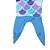 Cobertor Infantil Cauda de Sereia Manta Azul - Imagem 2