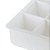 Forma de Gelo de Silicone 6 cubos Grandes com Tampa Branco - Imagem 5
