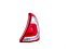 Lanterna Traseira Clio Hatch Bicolor Carcaça Vermelha (2013 em Diante) - FITAM - Imagem 3